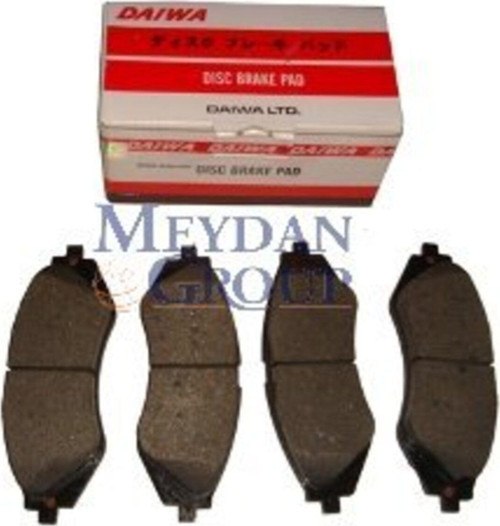 Honda Jazz- 09-13 Ön Fren Balatası (Disk) (136,5X51,4X15,9 (Daıwa) Oem No: 45022-Szt-G00 Uyumlu 432-