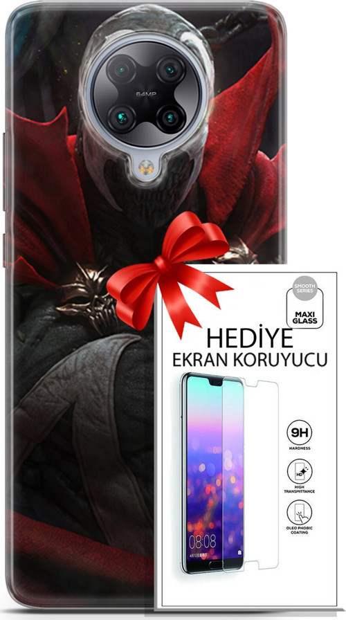 Xiaomi Poco F2 Pro Kılıf Orijinal Seri Dc 02 Spawn Kapak Ve Ekran Koruyucu