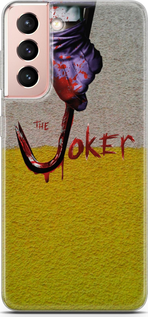 Samsung Galaxy S21 Kılıf Orijinal Seri Typo 09 Joker Uv Kılıf