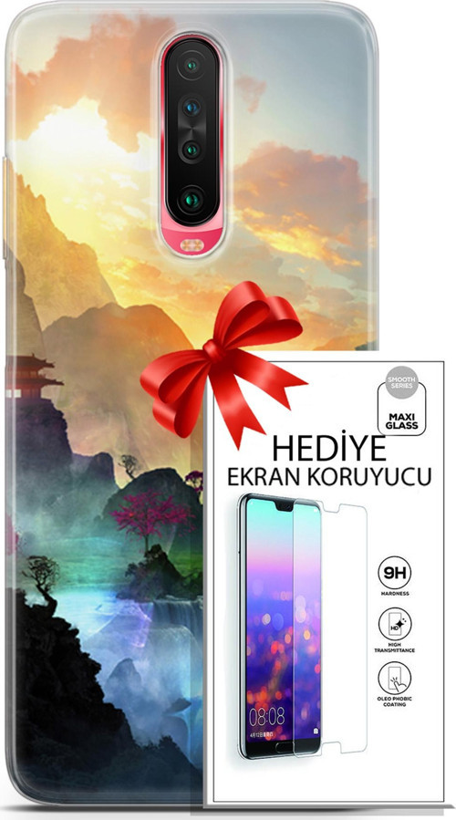 Xiaomi Poco X2 Kılıf Orijinal Seri Neo 06 Cyclops Koruyucu Kapak Ekran Koruyucu