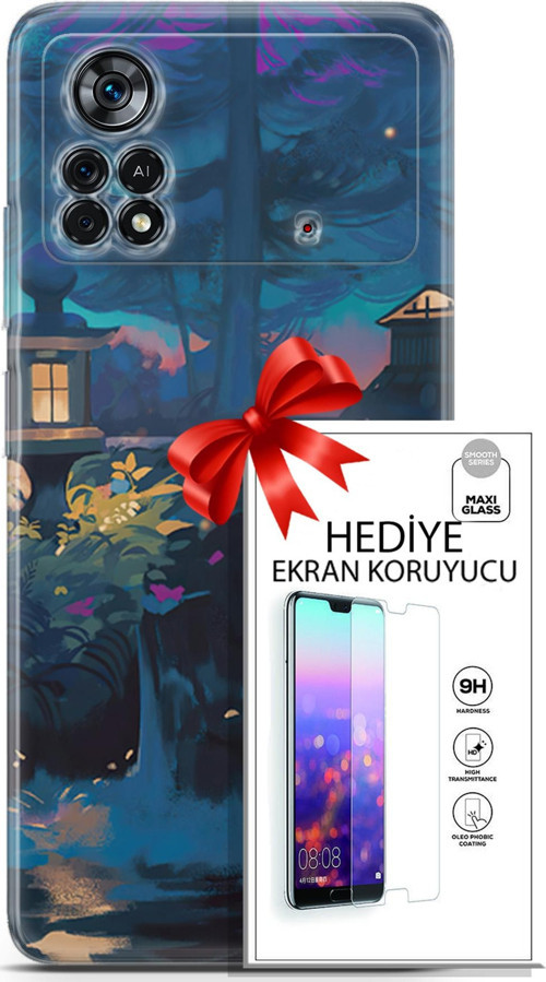 Xiaomi Poco X4 Pro 5G Kılıf Orijinal Seri Neo 16 Thor Herald Hediyelik Kılıf Ve Ekran Koruyucu