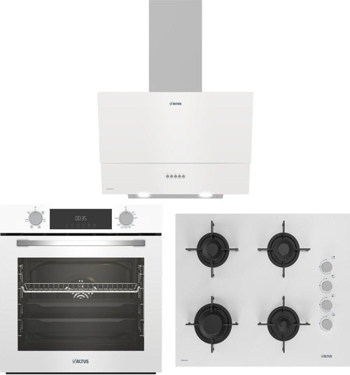 Beyaz Ankastre Set ( Ala 322 W + Ala 159 Dhw + Ala 535 W )