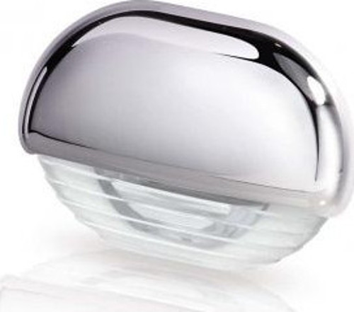 Ledli merdiven lambası Darbeye Karşı Dayanıklı 12/24V 0.5W Kromaj Kapakçık Soğuk Beyaz
