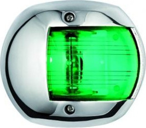 12 seyir fenerleri Paslanmaz Çelik Gövde ve Lens 12V 10W Sancak Feneri