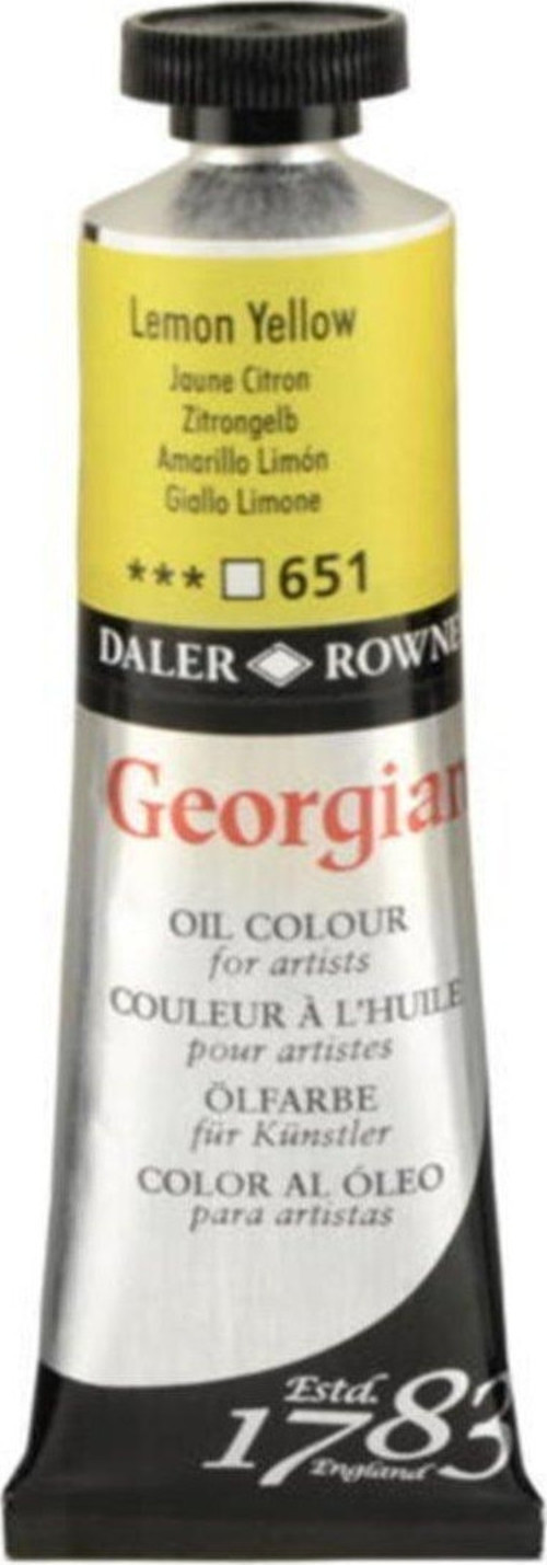 Georgian Yağlı Boya Goc 38ml 651 Lemon Yellow