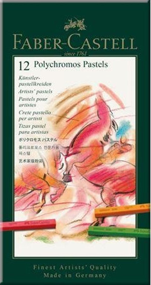 Polychromos Pastel Boya 12 Renk Karton Kutu