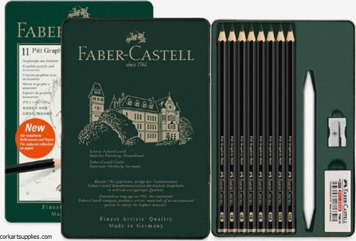 Pitt Graphite Matt Dereceli Kalem 11 Parça Set