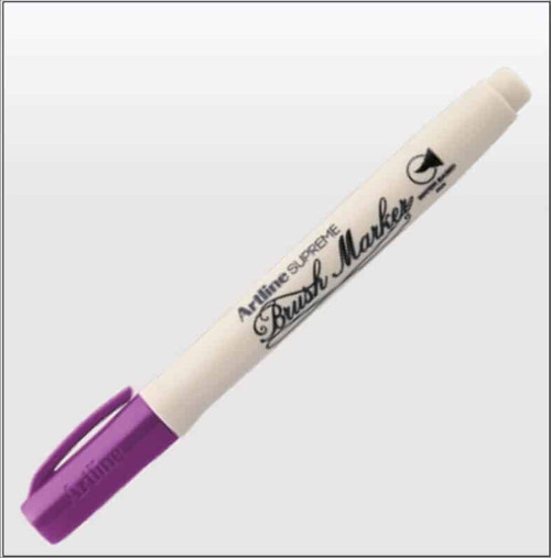 Supreme Brush Marker Bright Purple