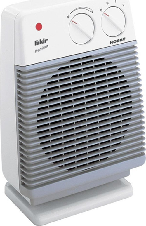 Hobby S Premium 2000 W Yanmaz Gövdeli Fanlı Isıtıcı - Gri