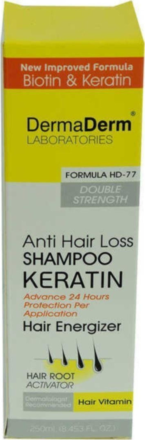Saç Dökülmesine Karşı Keratin Biotin Ve Vitaminli Şampuan 250 Ml