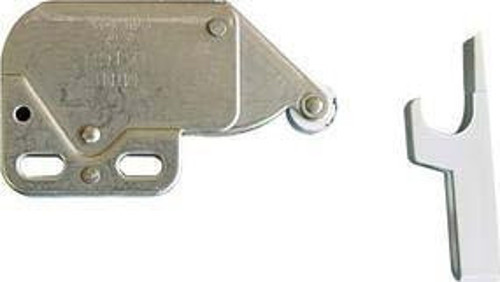 Stoper/kilit, paslanmaz çelik. 46x27 mm.