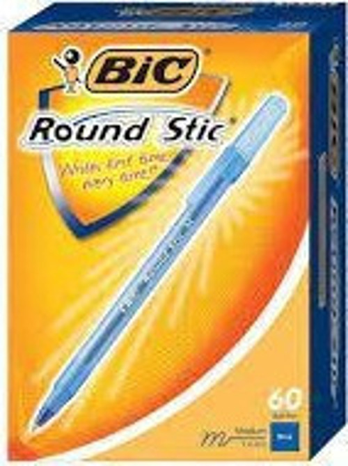 Round Stick Tükenmez 120'li Kalem-Mavi