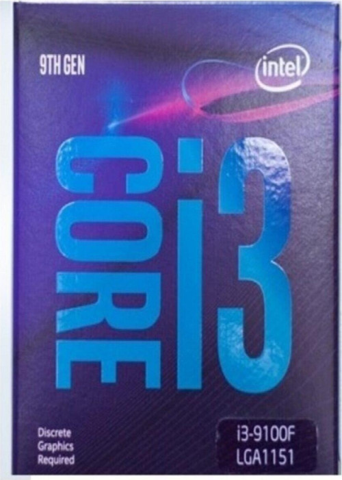 Core I3 9100f 4 3,60 Ghz 6mb Lga1151 Coffeelake Box Fan Var