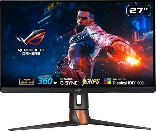 Rog Swift PG27AQN 27 inç 360Hz 1ms WQHD Fast IPS G-SYNC HDR10 Gaming Monitör