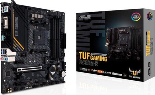 Tuf B550m-e Gamıng Ddr4 M2 Pcıe Nvme Hdmı Dp Pcıe 16x V4.0 Am4 Matx