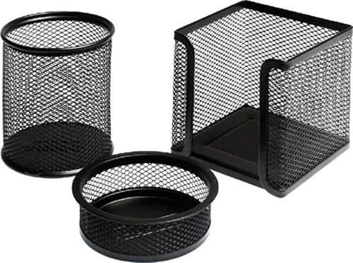 Lotte Metal Perfore 3`lü Set Siyah Fx