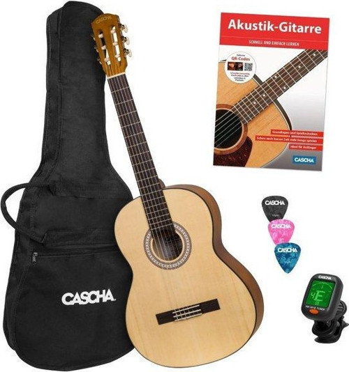Student Series 4/4 Klasik Gitar Seti (Türkçe Metod, Taşıma Çantası, 3 Pena, Tuner)