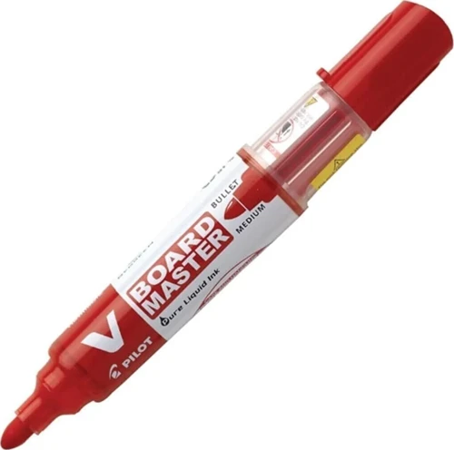 V Board Master Beyaz Tahta Kalemi Kırmızı N:wbma-vbm-m-bg