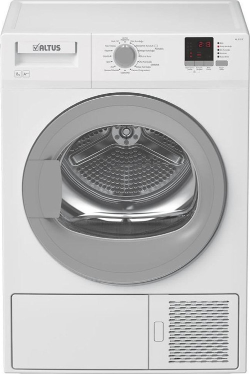 AL 81 IC A Enerji Sınıfı 8 Kg Isı Pompalı Kurutma Makinesi