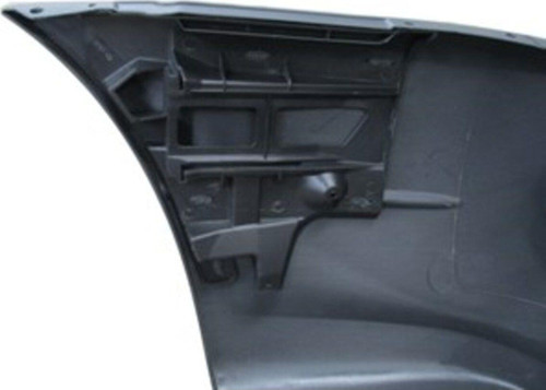 Volkswagen Crafter 07/17 Ön Tampon Siyah (Braketli/Sis Deliksiz/Çeki Demiri Kapaklı) (Italya