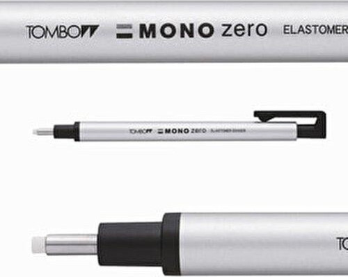 MONO Zero Kalem Silgi Yuvarlak Uç (2,3mm) Gümüş