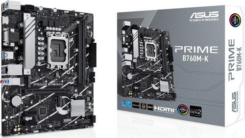 PRIME B760M-K 5333mhz(OC) RGB 1700p mATX DDR5 Anakart