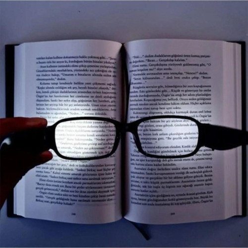 Led Işıklı Camsız Kitap Okuma Gözlüğü Gece Gözlük Işık Gazete Dergi Aydınlatma Erkek Kadın Hediye