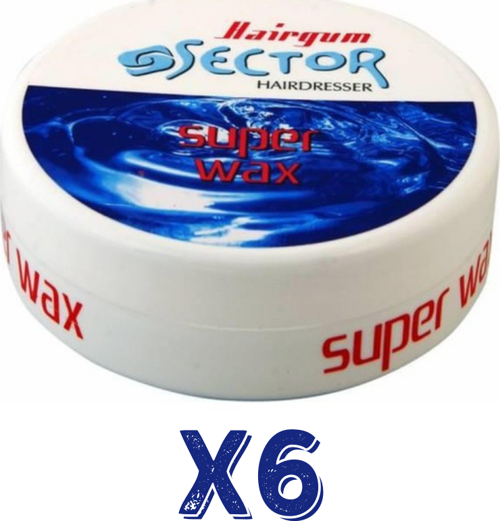 Hairmate Superwax Ultra Sert Mavi Wax 150 Ml 6 Adet
