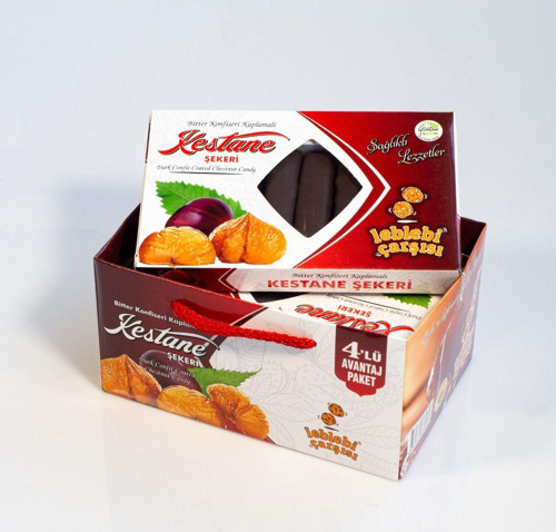 Çikolatalı Kestane Şekeri 4'lü Set - 4'lü Set (4X140GR)
