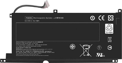 Hp Omen 15-dh0005nt Batarya ile Uyumlu Pil Versiyon 1