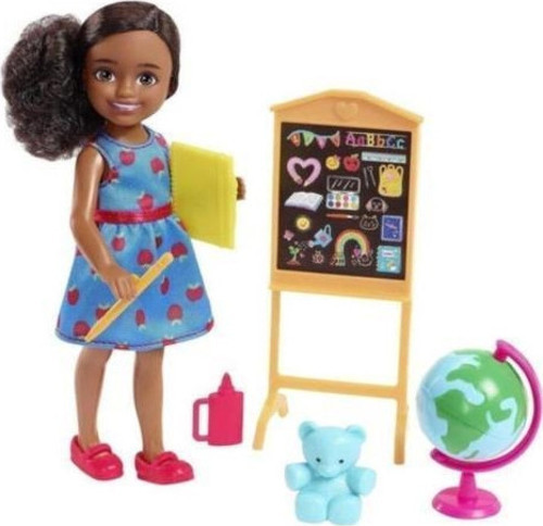 Chelsea Meslekleri Öğreniyor Bebek Serisi Öğretmen GTN86 HCK69, Barbie Öğretmen Bebek