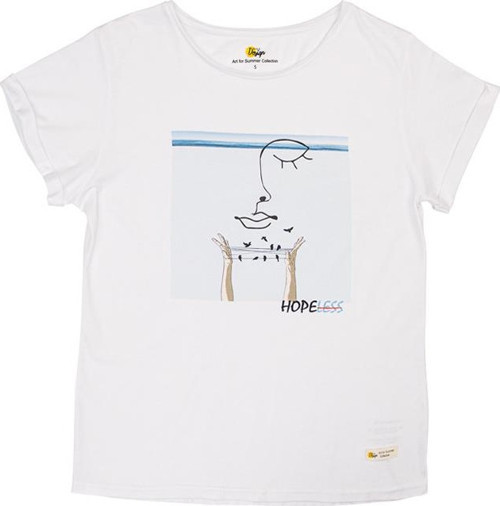 Faces Hope Kadın T-Shirt-L