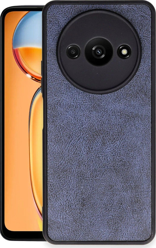 Xiaomi Redmi A3 4G Kılıf Aras Deri Görünümlü Kapak + Ekran Koruma + Kablo Koruma