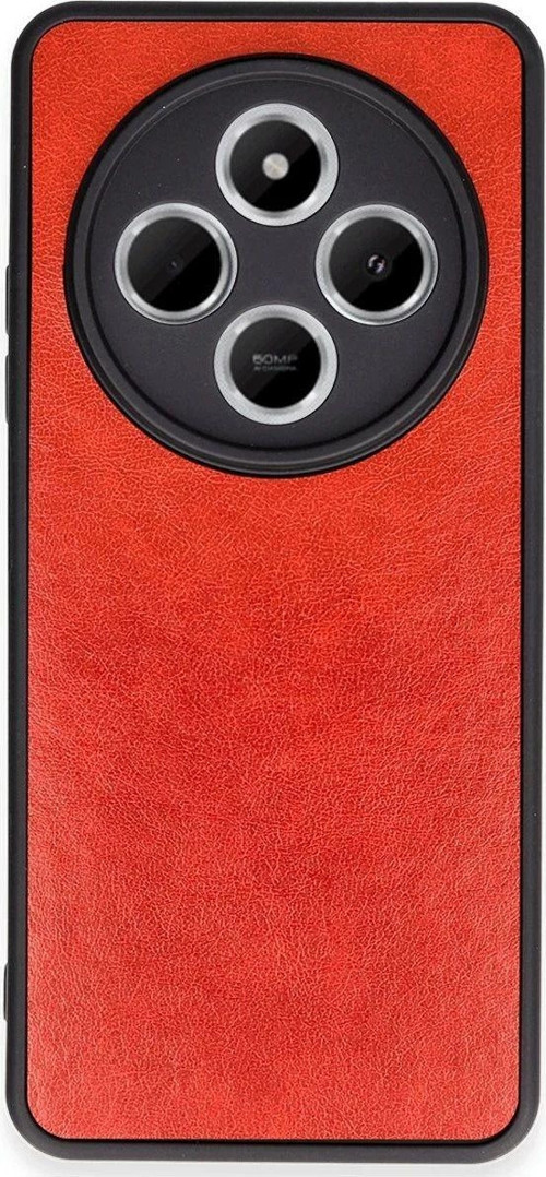 Xiaomi Redmi 14C Kılıf Aras Deri Görünümlü Kapak + Ekran Koruma + Kablo Koruma