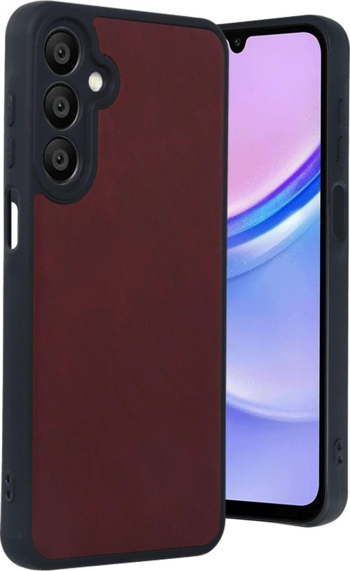 Samsung Galaxy A16 5G Kılıf Aras Deri Görünümlü Kapak + Ekran Koruma + Kablo Koruma