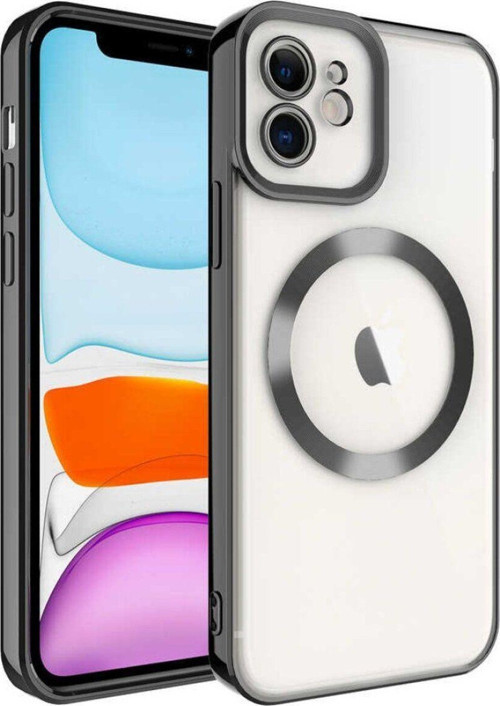 Apple İphone 12 Kılıf Kross Magneticsafe Kapak + Ekran Koruma + Kablo Koruma