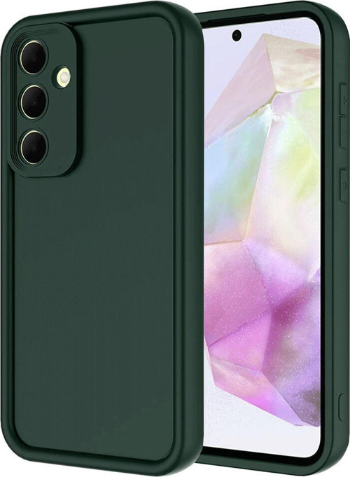 Samsung Galaxy A36 Kılıf Viera Silikon Kapak + Ekran Koruma + Kablo Koruma