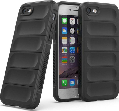 Apple İphone 7 / 8 Kılıf Kamera Korumalı İçi Kadife Yumuşak Silikon Kapak + Ekran Koruma