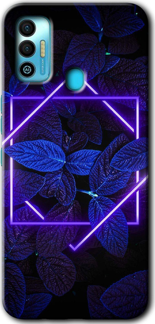 Tecno Tekno Spark 7T Kılıf Hd Desen Baskılı Arka Kapak - Mekanik Yaprak 5