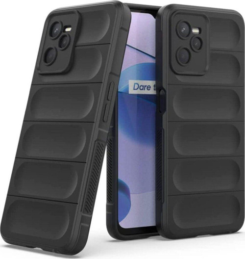Realme C35 Kılıf Kamera Korumalı İçi Kadife Yumuşak Silikon Kapak + Ekran Koruma
