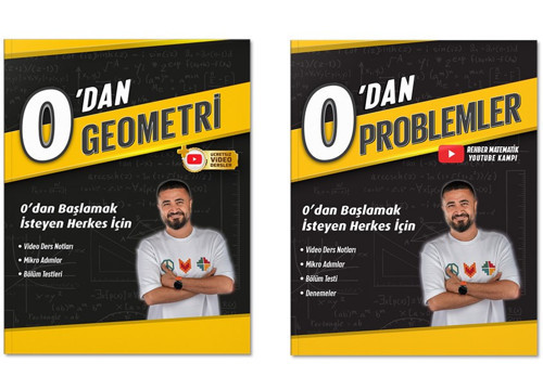 0'dan Geometri ve Problemler Youtube Kampı 2 Kitap - Rehber Matematik
