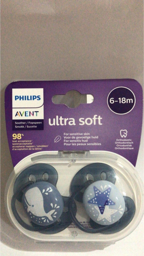 Ultra Soft Emzik 6-18 Ay Erkek Yeni