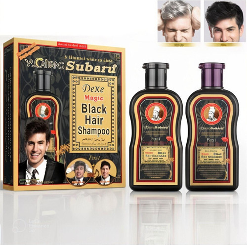 Black Hair Shampoo Saç Siyahlaştırıcı Şampuan Seti 200Ml