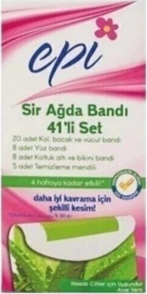 Epi Sir Ağda Bandı 41'Li Set Aloe Vera