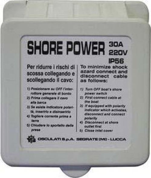 220V/30A standart priz Kare