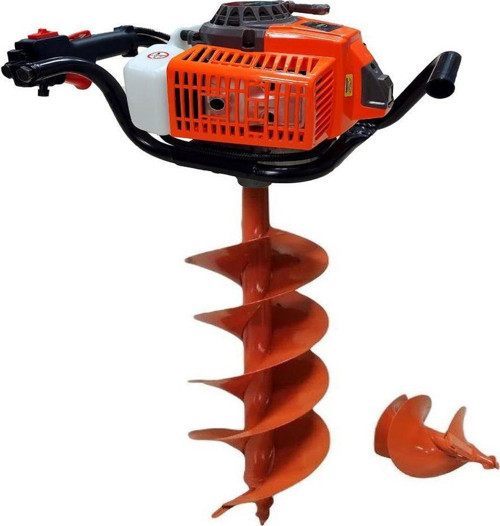 GP630 Çift Helezonlu 250 mm Toprak Burgu Makinası 3.1 Hp