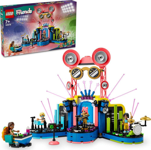Friends Heartlake City Müzik Yarışması 42616-7 Yaş Ve Üzeri Çocuklar İçin 4 Minifigür İçeren Ya