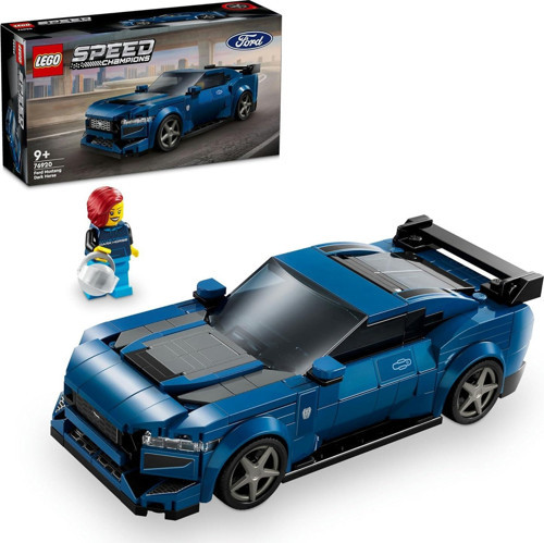 Speed Champions Ford Mustang Dark Horse Spor Araba 76920-9 Yaş Ve Üzeri Çocuklar İçin Koleksiyo