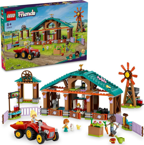 Friends Çiftlik Hayvanı Barınağı 42617-6 Yaş Ve Üzeri Çocuklar İçin 8 Figür İçeren Yaratıcı Oyu