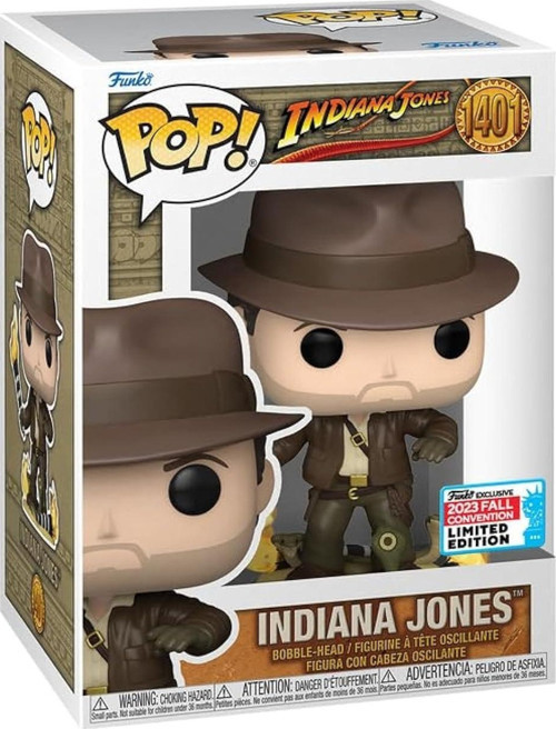 Pop! Filmler: Indiana Jones With Snake 2023 Fall Convention Limited Edition